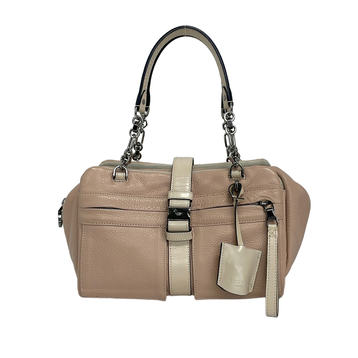 Loewe Lola Handbag Pink Cream